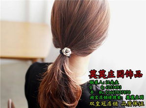 韓版精美發圈，潮流與品質的完美融合——聚焦莫莫莊園飾品廠家直銷